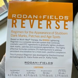 Rodan & fields reverse regimen